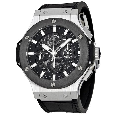 hublot 311sm1170gr|Hublot Big Bang Aero Chronograph Black Skeleton Dial Black.